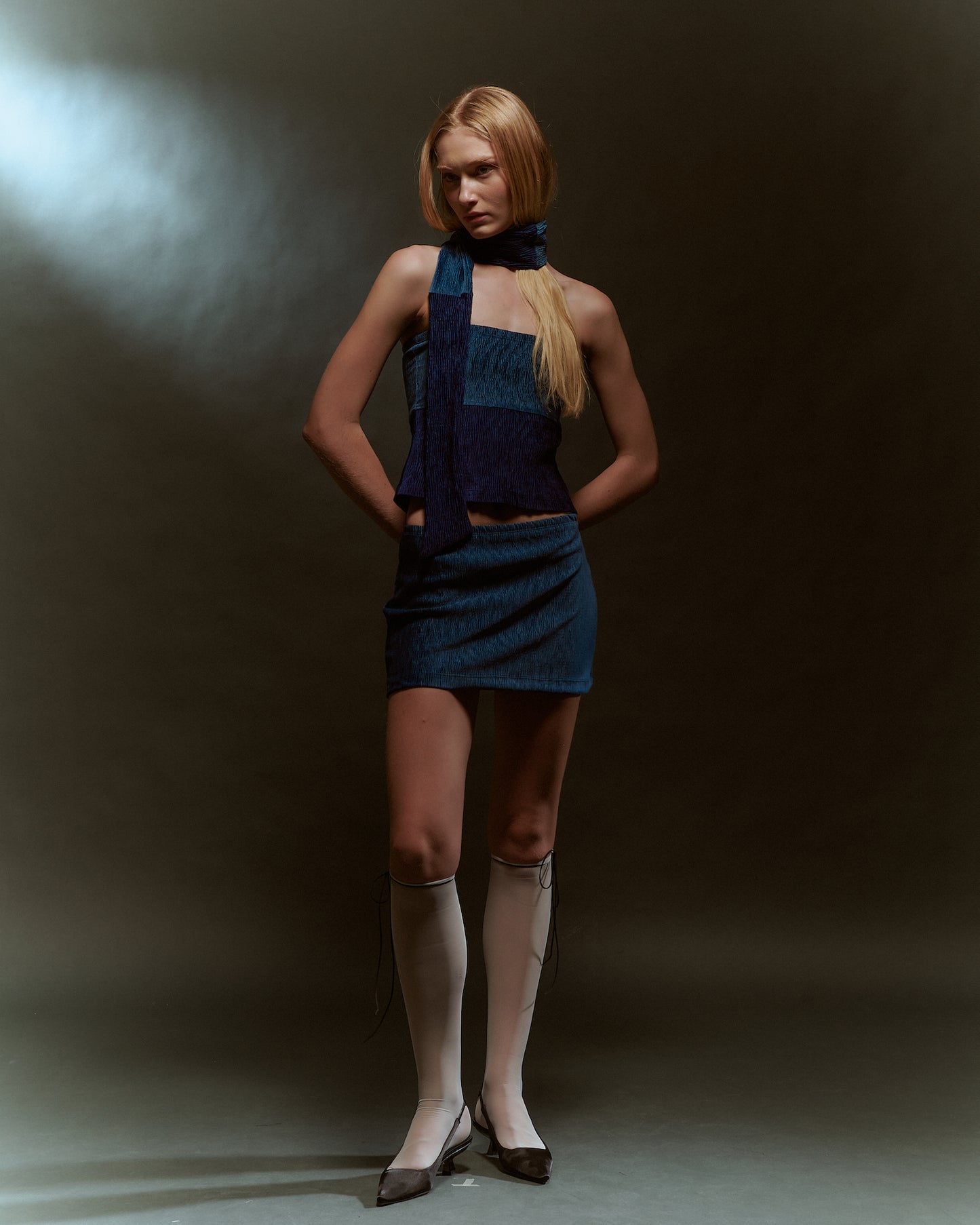Velvet Tube Top