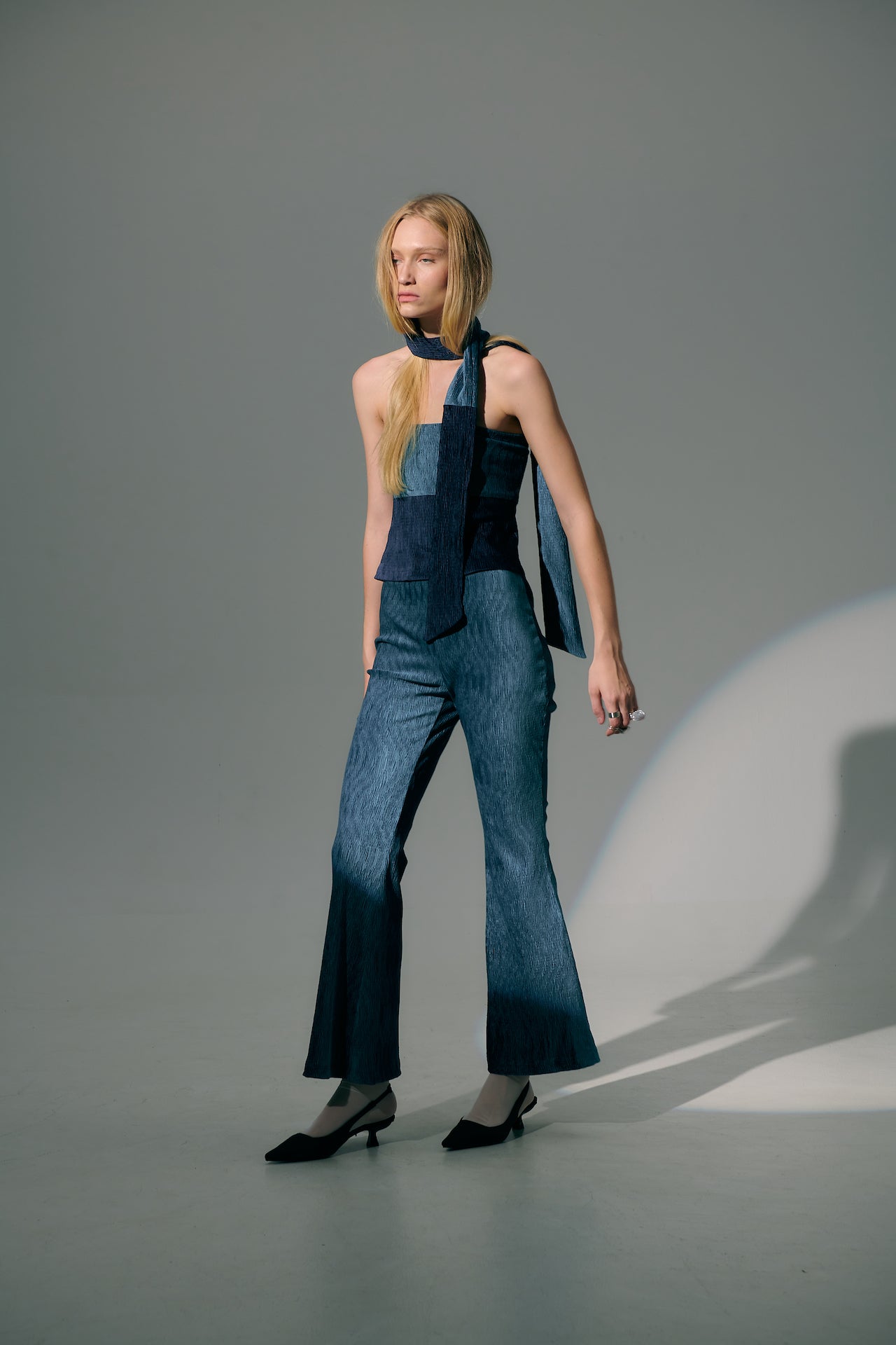 Velvet Flared Pants