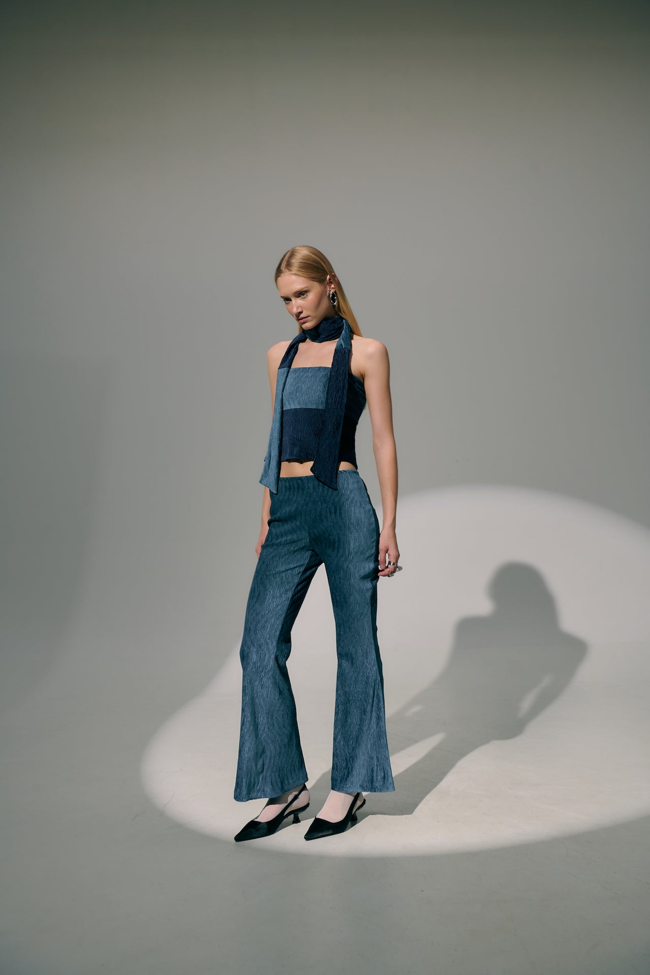 Velvet Flared Pants